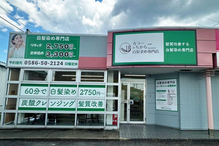 カラーのちから 一宮多加木店 外観